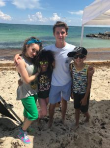 Cast for Plastic Oceans youth film.