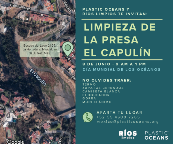 Limpieza de la presa El Capulín