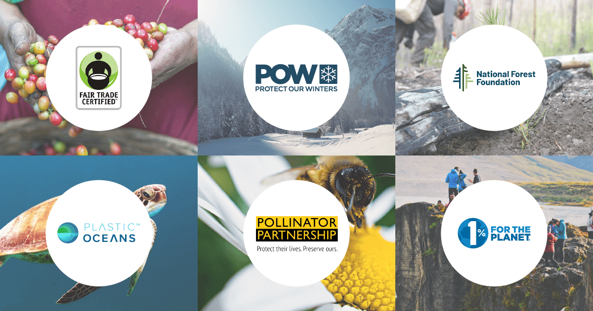 Logos of the My Planet Pass nonprofits.