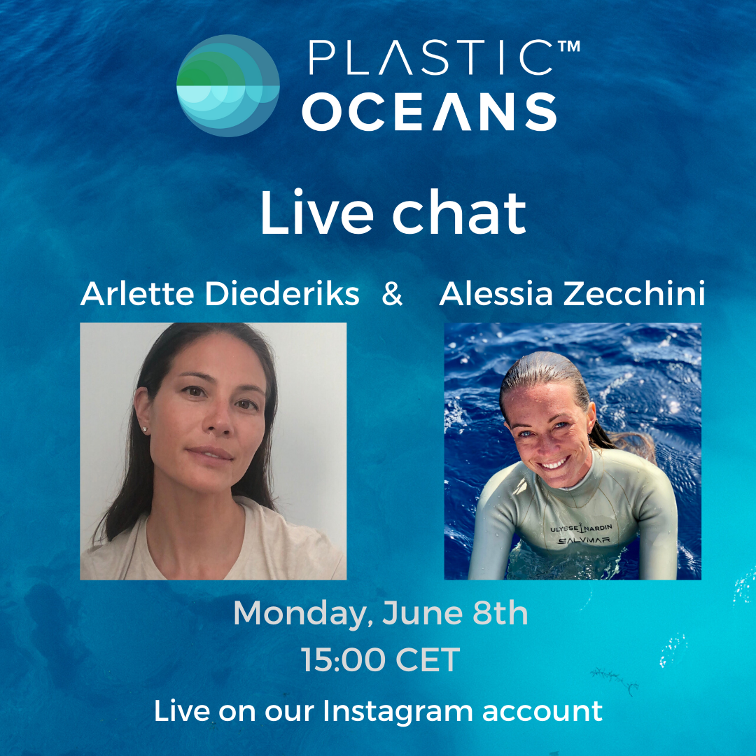 Alessia Zecchini Live Chat With Plastic Oceans Europe