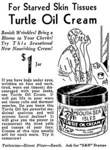 Turtle Oil Cream from South Sea Isles