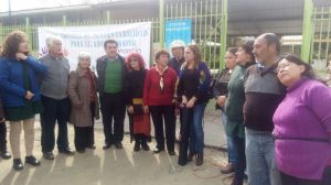 Representantes de actores locales que forman parte del proyecto "Escuela de Sustentabilidad para el Adulto Mayor"