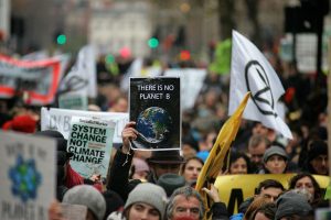 Extinction protest in London