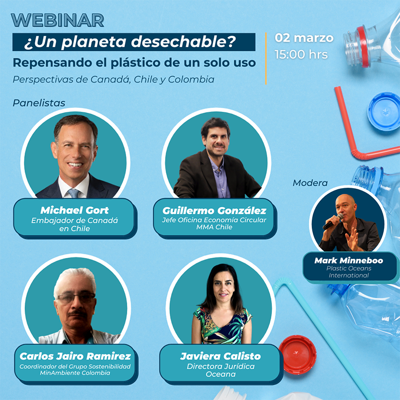 Webinar ¿Un Planeta Desechable? Repensando el Plástico de un Solo Uso