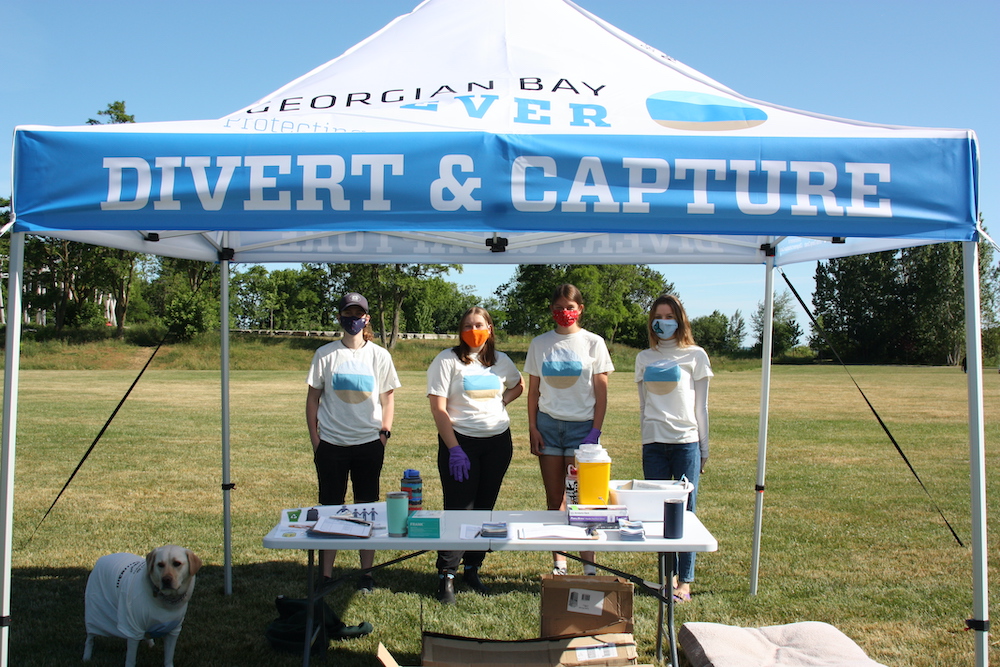 The GFB team with the Divert and Capture project