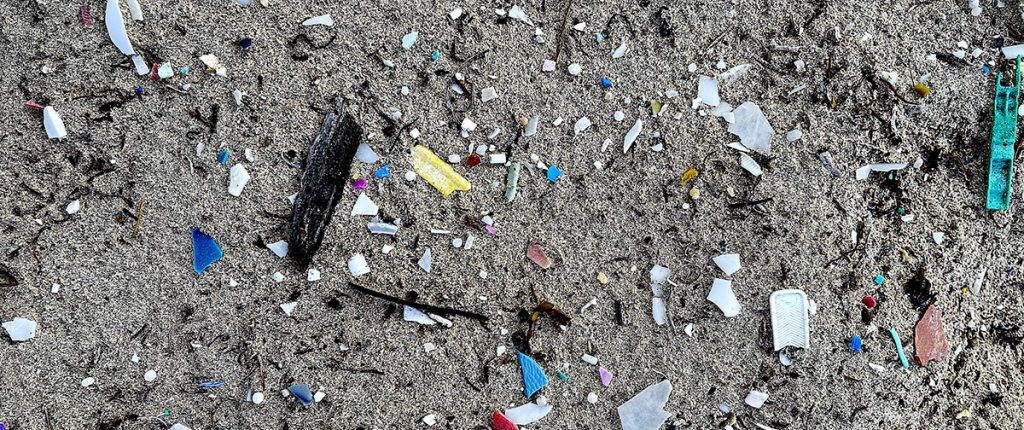 microplastics in Mahahual, Mexico