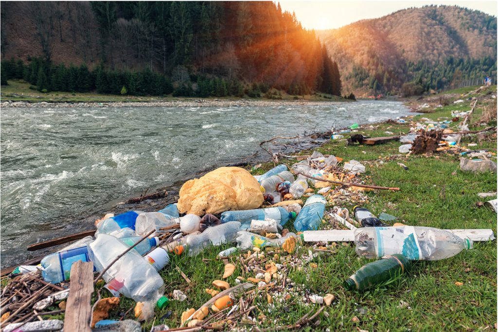 Plastic pollution