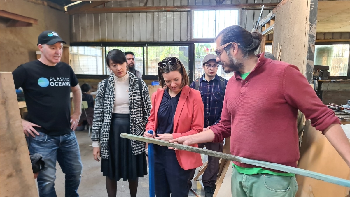 Visita taller Precious Plastic_Fundación Mingako