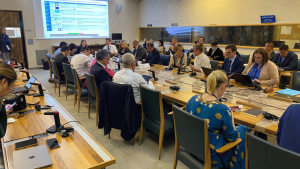 Tuesday side event about monitoring the future instrument’s progress.